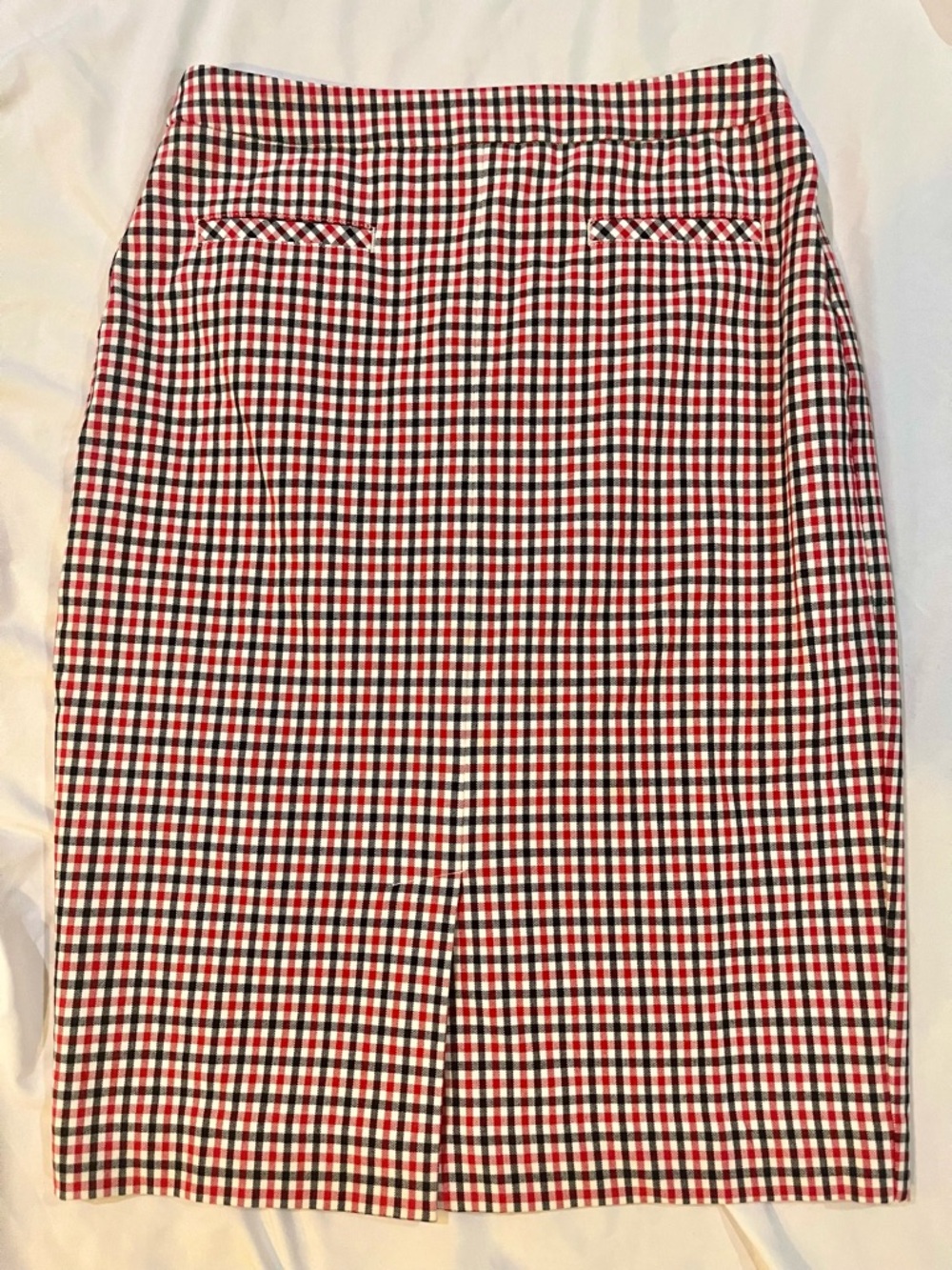 Talbots Plaid Pencil Skirt-Size 2